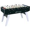 Garlando Calcio Balilla F-20 Evolution Con Aste Uscenti Gambe Pieghevoli Nero/Argento