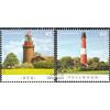 Prophila Collection GermaniaD (Germania.Germania) 3089-3090 (Completa Edizione) MNH ** MNH 2014 Fari (Francobolli per i Collezionisti) Fari