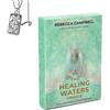 Generico The Healing Waters Oracle - Mazzo tascabile per principianti con collana - Design calmante, facile da usare