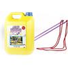 TUBAN Kit per Bolle di Sapone Giganti, Secchio per Sapone da 5L, Plastica, Rotondo, 50 cm