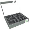 Feldherr Storage Box FSLB055 Compatibile con Marvel United Multiverse Core Box - stoccaggio e Trasporto Compatto per Miniature, Carte e Accessori