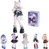 niannyyhouse BJD Blind Box Statuine, Bambola snodata con vestiti, Bizarre Museum Series, 1/8 Articolato Dress-up Action Figure da Collezione (1PC)