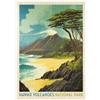 MyPuzzle.com MyPuzzle Hawai'i Volcanoes National Park: Lava In The Lagoon, Vintage Poster - Premium 1000 Pezzi Puzzle - MyPuzzle Collezione speciale di Anderson Design Group