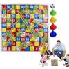Generico Gioco del Serpente - Scale e Gioco da Tavolo, Divertente per Famiglie Adulti e Bambini durante Viaggi