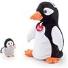 Trudi 29859 - Marionetta&Baby Pinguino