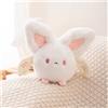 TOPLITHE Peluche pipistrello Kuscheltier, animali di peluche pipistrello bianco nero Kawaii Giocattolo angelo diavolo for ragazze Ragazzi Compleanno Halloween (Size : White)
