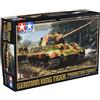 TAMIYA Torretta di produzione tedesca King Tiger 1/48 serie militare in miniatura n. 36