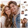 Muralscape Puzzle Personalizzati a Intarsio 1000/500/300/200/70/35 Pezzi, Puzzle Personalizzato in Legno con la Tua Foto, Regali Personalizzati Unici per Famiglia, Amici, Animali Domestici, Laurea, Matrimonio