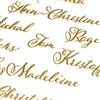 FranJohnsonHouse Segnaposto Matrimonio Personalizzati in Acrilico e Legno (Font 3) | Taglio Laser, Nomi Tavolo Ospiti, Invito Nozze Formale, Decorazione Feste ed Eventi