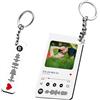 Studio grafico bizarre creations BizArre Creations Portachiavi personalizzato con Musica Spotify Code Portachiave in plexiglass personalizzabile idea regalo San Valentino 2025