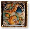 Chapeau Atelier Anello Artigianale con Mattonella in Ceramica di Caltagirone