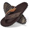 Gumbies | Modello Vegovert | Infradito donna/uomo | Sandali uomo/donna | Ciabatte da bagno | Ciabatte da bagno | Sandali da donna, marrone, 41 EU