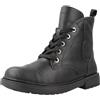 Geox Ragazza J Eclair Girl barca alla caviglia, Nero, 31 EU