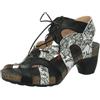 Think! Traudi Sostenibile, Sandali con Tacco Donna, Nero Kombi 0010, 40 EU