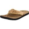 Sanuk Fraid Not 29418060, Infradito Uomo, Beige (Beige (Khaki)), 43