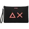 SUN68 Borsa Pochette Donna Corduroy Nero X45207 Taglia Unica