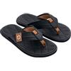 CARTAGO Malta IV Thong Ad, Infradito Uomo Nero Size: 41 EU