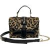 Holibanna Borsa Spalla Leopardata Pu Con Catena Per Donne Elegante Borsa Tracolla Per Shopping e Occasioni Speciali