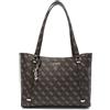 GUESS Eco Erica Elite Tote Bag Brown Logo