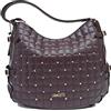 Before by Luigi Benetton Borsa Donna LANCETTI Sacca Mezzaluna Grande a Spalla con Accessorio Removibile ART: LL22W-106-2 LINEA ELEONORA Dimensioni 37 X 31 X 15 cm (BORDEAUX)
