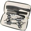 JIESENYU - Forbici professionali da parrucchiere, 15,2 cm, colore: nero