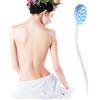 BSTCAR Crema crema per la schiena, crema per la schiena e massaggiatore, spazzola per il bagno, crema per la schiena con manico lungo, crema massaggiante per la schiena