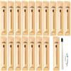 Generic Kit di 20 spazzolini da denti usa e getta confezionati singolarmente, con dentifricio, formato da viaggio, setole morbide, per la cura della persona, set di spazzolini da denti per casa, hotel,