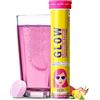 Generico Glow- 20 Efferves.Cent Ta.blets| Japanese Glutathione & VIT. C| Antioxidants for Clear, Glowing Skin| Sugar-Free, Strawberry-Lemon Flavour