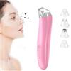 Ashopfun Luxury Confidence - Aspiratore elettrico per la rimozione dei punti neri, per rimuovere i pori del viso, con 3 modalità e 4 testine di aspirazione (rosa)