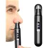 Generico Terrimmer per capelli al naso elettrico, trimmer per la depilazione del naso | Terrimer elettrico per capelli auricolare ricaricabile,L'indicatore della batteria a LED includeva la soluzione di toelet