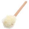 Angoily Spazzola Da Bagno Lunga Maniglia Con Palla Esfoliante Scrub Per e Massaggio Completo Per Igiene Personale e Relax Facile Da Riporre