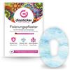 Diasticker | Cerotto per sensore Dexcom G6 (5 pezzi, Baby Blu) | Impermeabile - Delicato sulla pelle - Traspirante - Forte tenuta | Cerotto autoadesivo, fissaggio del sensore