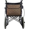 3DTengkit Borsa zaino per sedia a rotelle, 6 colori, grande accessorio da appendere sul retro, leggero, organizer per sedie a rotelle per camminatori, rollatori, scooter (marrone)