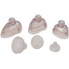 pharmapiu MASCHERA ORONASALE IN SILICONE Autoclavabile misura 3 pediatrico per pallone ambu rianimazione