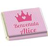 Generico Cioccolatini personalizzabili - Matrimonio - Compleanno - Nascita - Battesimo - Comunione - Cresima - Laurea - SENZA GLUTINE - Cioccolattini Personalizzati 30 pezzi (opzioni quantità) (Nascita 5)