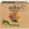 101CAFFE' Gran Milano - compostabile | Confezione da: 50 capsule compatibile con Ethicap | Intensit? 2/5