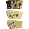 Parmigiano Reggiano selezione Gourmet - Vacche Rosse 2 anni, Collina 3 anni, Bonat 4 anni. 3 punte da 1 kg.