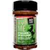 Angus & Oink | Italian Stallion BBQ Condimento Rub | Ispirato ai sapori del Nord Italia | Perfetto per bistecca, agnello e pizza | 220 g