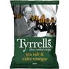Wine And More Patatine con Sale Marino e Aceto di Sidro TYRRELLS - 18 Confezioni da 40 g