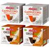 Generico Set 80 Capsule Ristora Compatibili con le Macchine ad uso domestico Nescafè®* Dolce Gusto®* 40 Cappuccino senza lattosio 40 Orzo