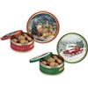 Generico 4 X mini confezione di biscotti danesi 114 g collezione natalizia Realizzati con i migliori ingredienti Ottimi per l'ora del tè grafiche assortite