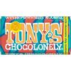 Tony's Chocolonely Barretta di biscotti con gocce di cioccolato al latte, 180 g, regalo, vegetariano, cioccolato belga Fairtrade