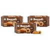 CAIYA 3X Motta Buondi Brioche a Lievitazione Naturale con Ripieno di Crema al Cacao Senza Lattosio 258g [3 Confezioni]