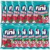 Fini Fragola Selvatica Caramelle Gommose Wild Strawberries - 12 buste da 90g - Senza Glutine - No Gluten - No Fat