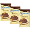 CAIYA 3X Mulino Bianco Pancake con Farina d'Avena e Cacao, Senza Conservati, Cloranti, Senza Grassi Idrogenati, Senza Olio di Palma 256g
