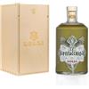 LOLLI - Liquore artigianale, bottiglia limited edition, liquore al pistacchio, cofanetto in legno. Bottiglia da 500 ml. 16% vol. (500 ml, Pistacchio)