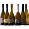Al Canevon Box Regalo Degustazione 6 Calici + Prosecco Valdobbiadene Conegliano DOCG - 6 Bottiglie Cartizze Brut Extradry Millesimato (6x750ml)