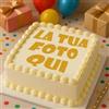 Generico Cialda per Torta PERSONALIZZATA con la tua IMMAGINE in FIBRA VEGETALE top qualita disponibile OSTIA e ZUCCHERO (Rotonda 20cm, Ostia)