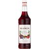 Monin Sciroppo Spiced Red Berries (1 x 1,0l) - per cocktail e dessert con aroma naturale