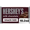 Hershey's Milk Chocolate Snack Size Bars, 10.35-Ounce Bag